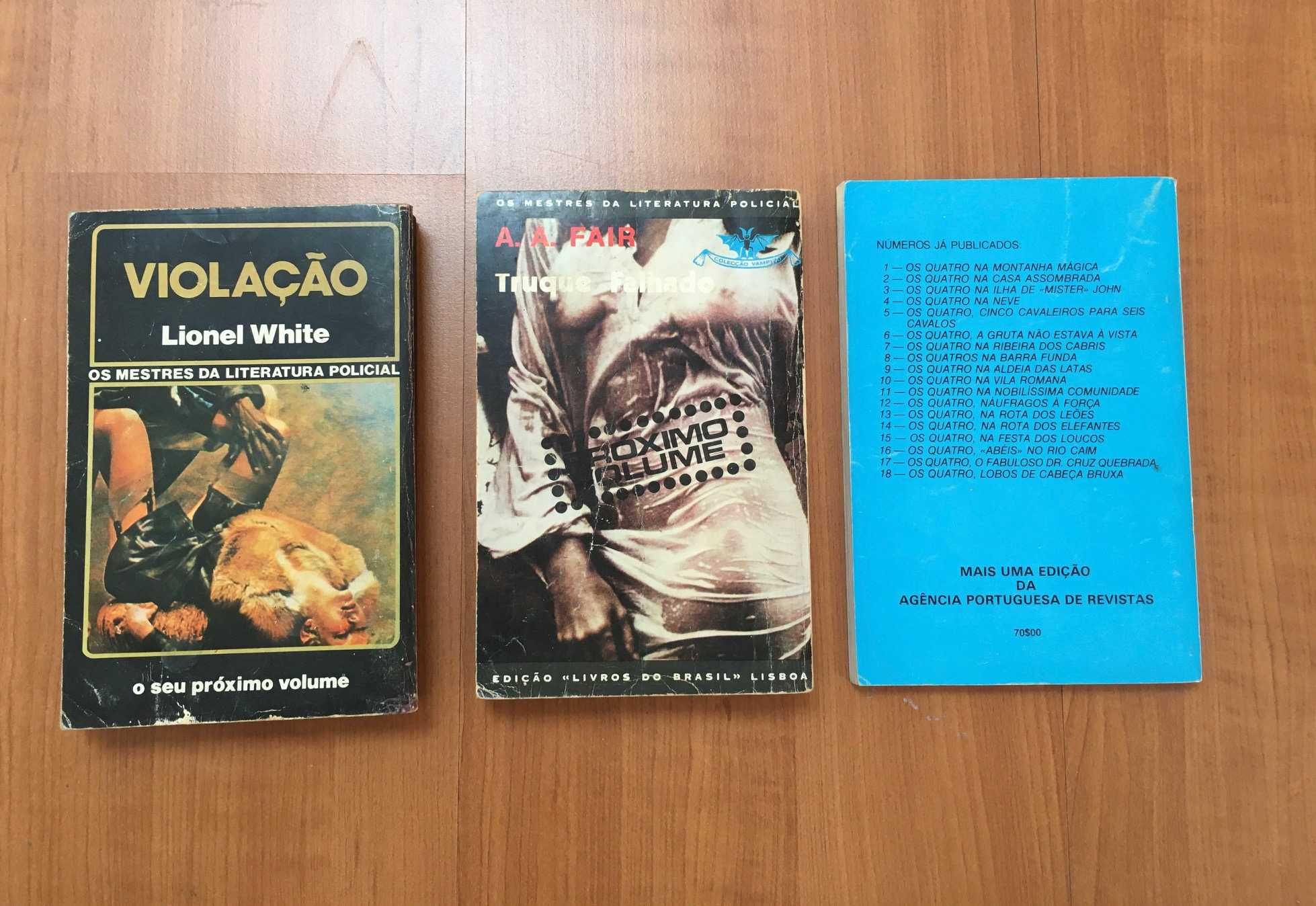 "Os Quatro" de Damyela Rioma / Erle Stanley Gardner / Agatha Christie