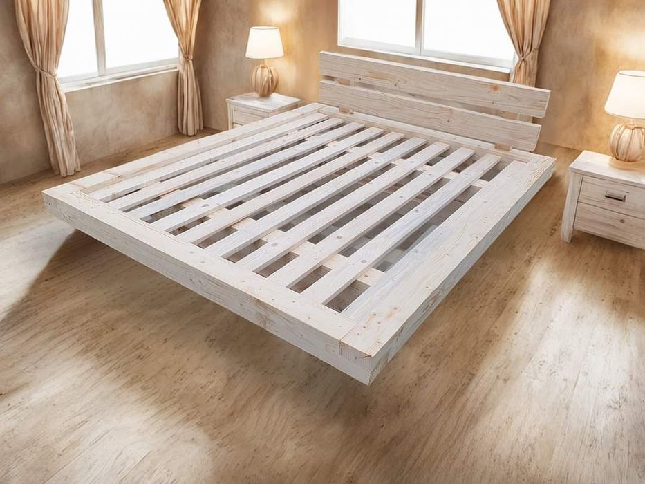 Łóżko drewniane masywne dostawa producent