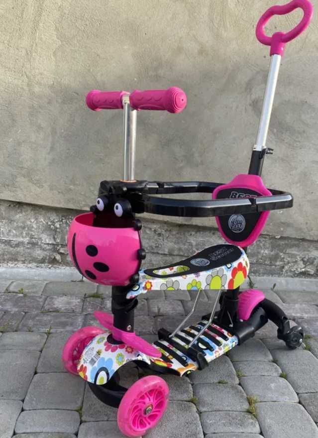 Дитячий самокат best scooter 5в1 для розваг на свіжому повітрі