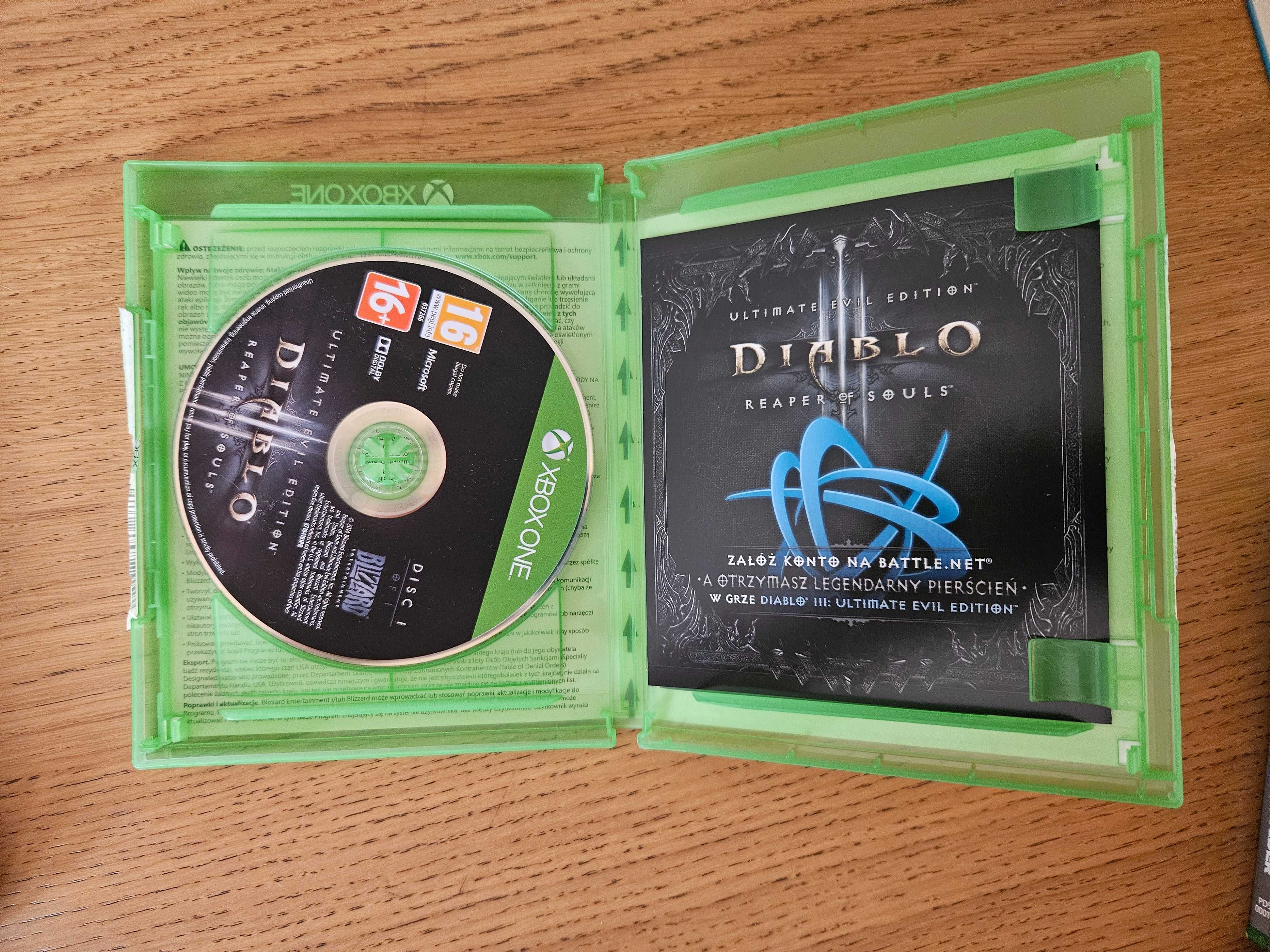 Diablo III: Reaper of Souls (Ultimate Evil Edition) xbox ONE wersja PL