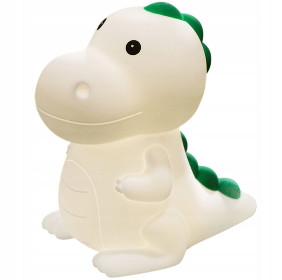 Lampka Nocna dla Dzieci Dinozaur Miękka RGB LED