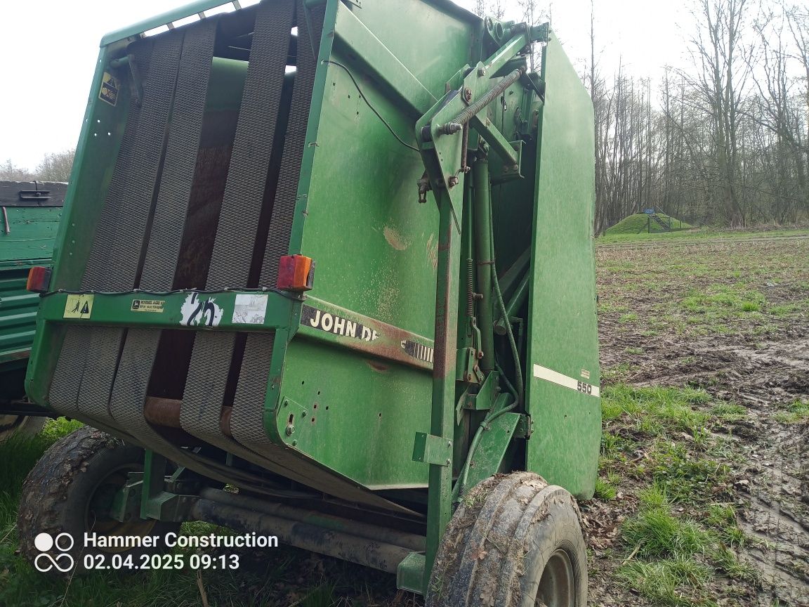 Prasa John Deere 550 części