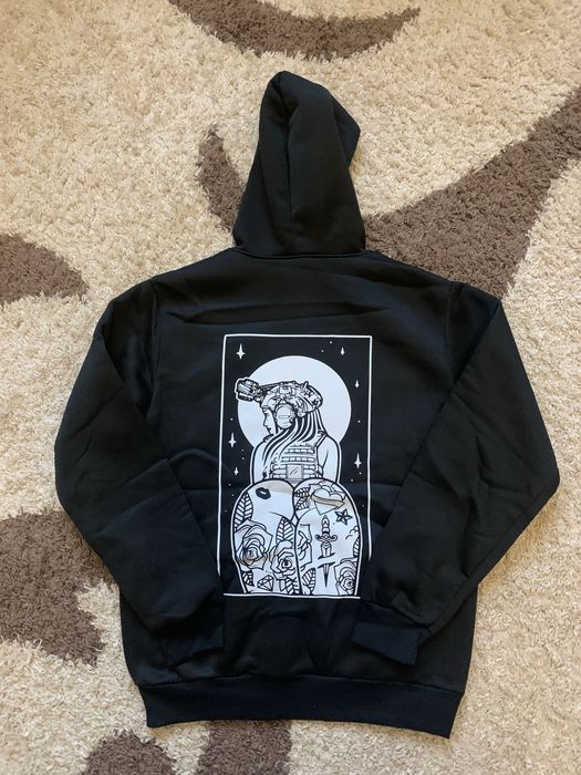 кофта HATE з принтом на спинi «Military girl”