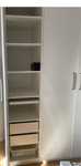 Ikea pax drzwi z uchwytem biale z połyskiem