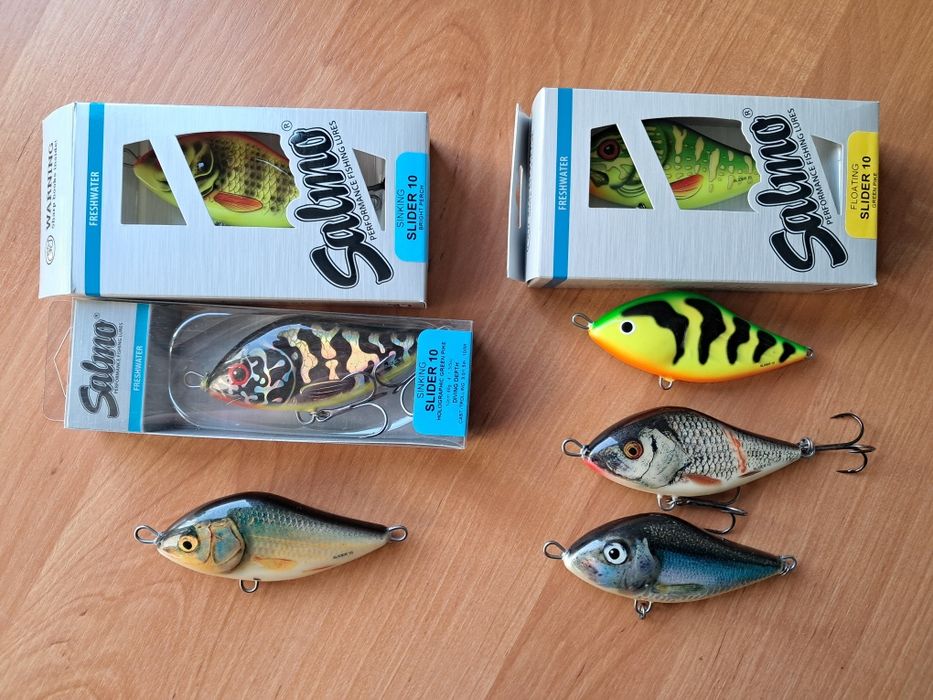 Woblery, salmo slider 5 cm F