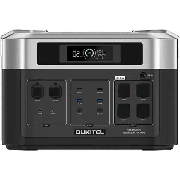 2200 Вт Потужна зарядна станція Oukitel BP2000 E, річна гарантія