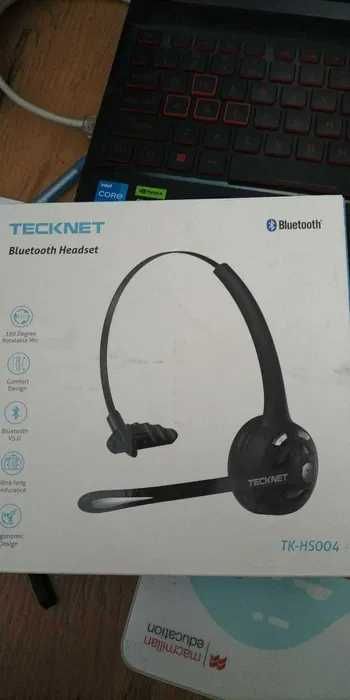 Sluchawka Bluetooth z mikrofonem tecknet