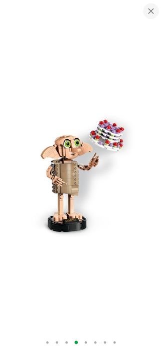 Конструктор LEGO Домовий ельф Доббі. Harry Potter. Новий. Оригінал