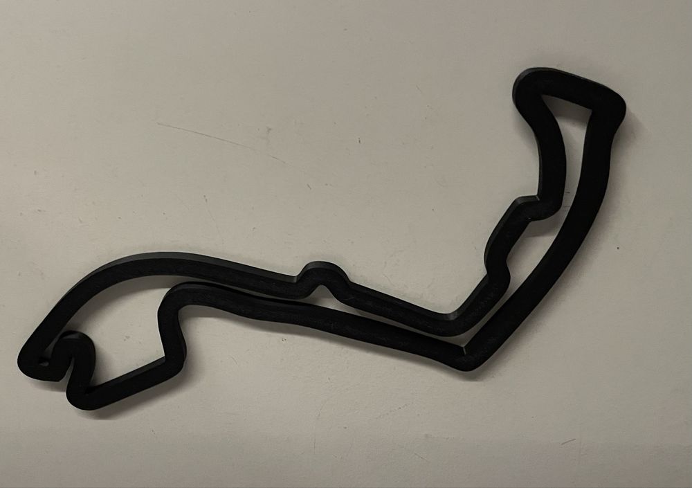 Tor F1 wyścigi fanatec Druk 3D prezent ozdoba 1 sztuka