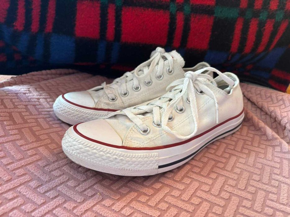 Converse All Star Brancos Curtos, Chuck Taylor