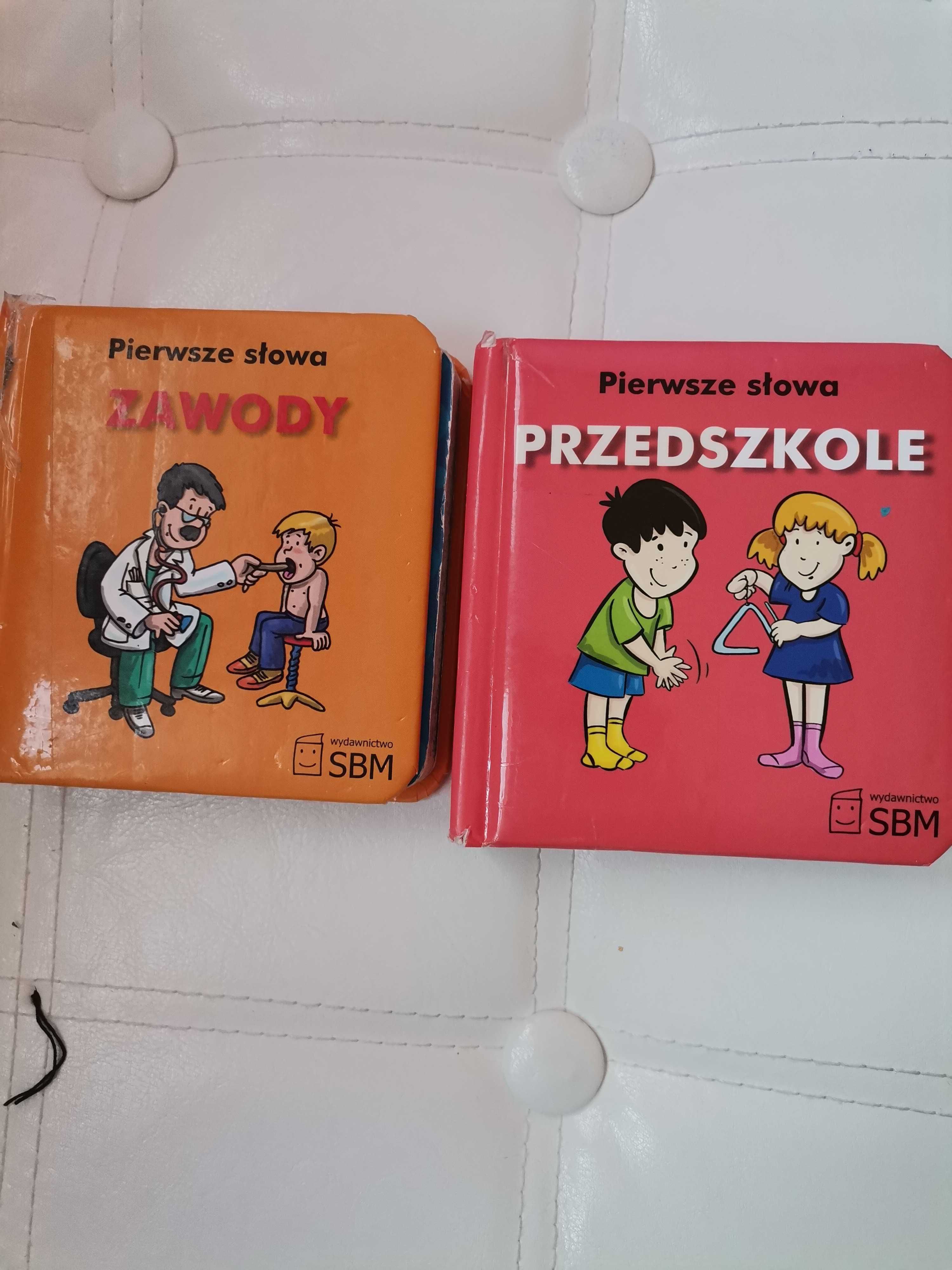 Zestaw książeczek dla dzieci, zawody, przedszkole, na wsi