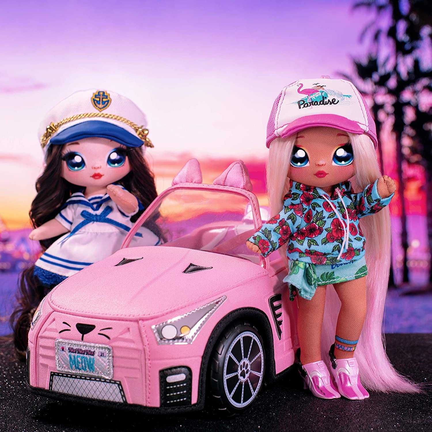 Na Na Na Surprise Kitty Car Машина для куклы На На На Кетмобиль 572411