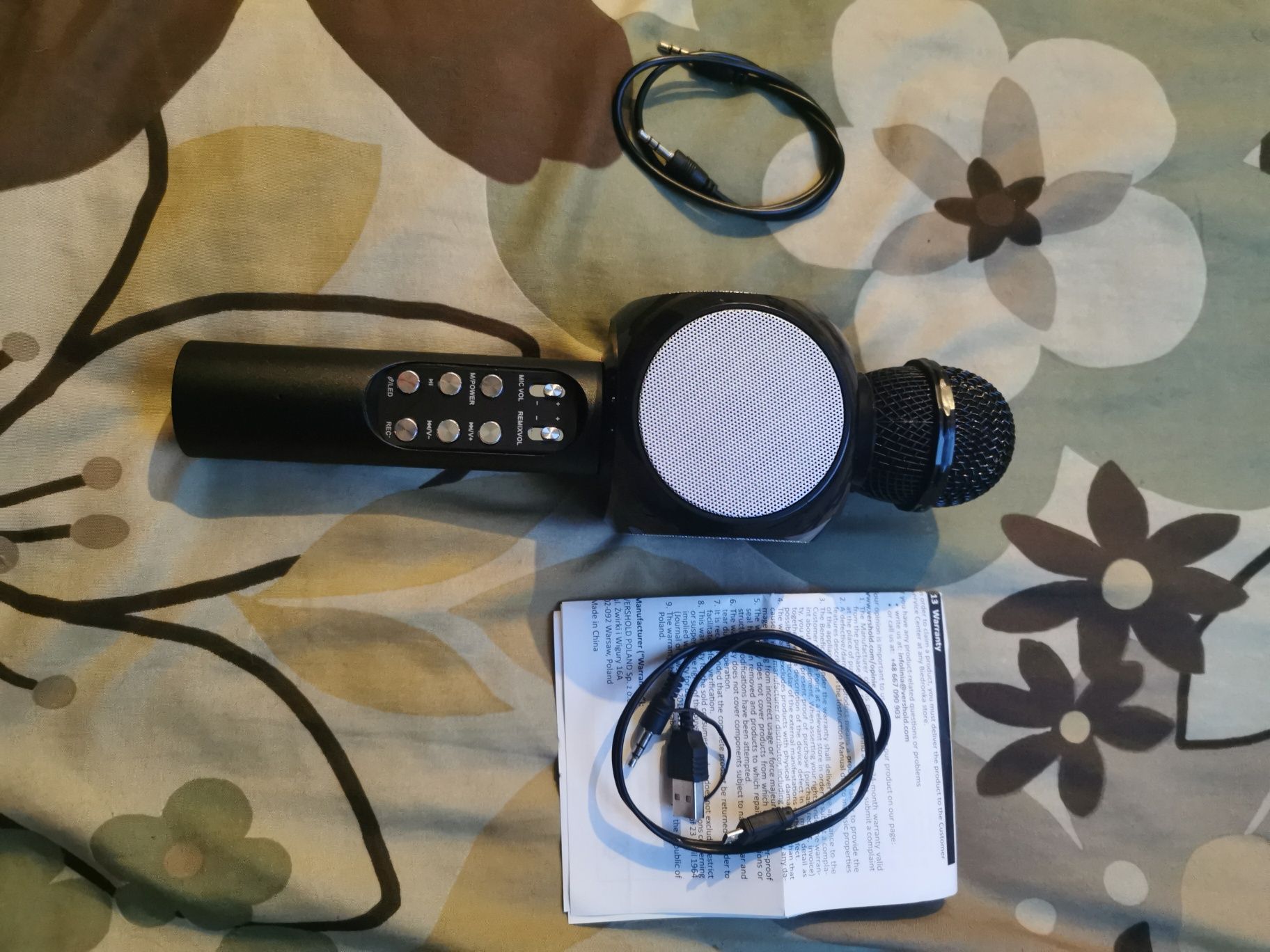 Mikrofon Hykker Bluetooth jak nowy
