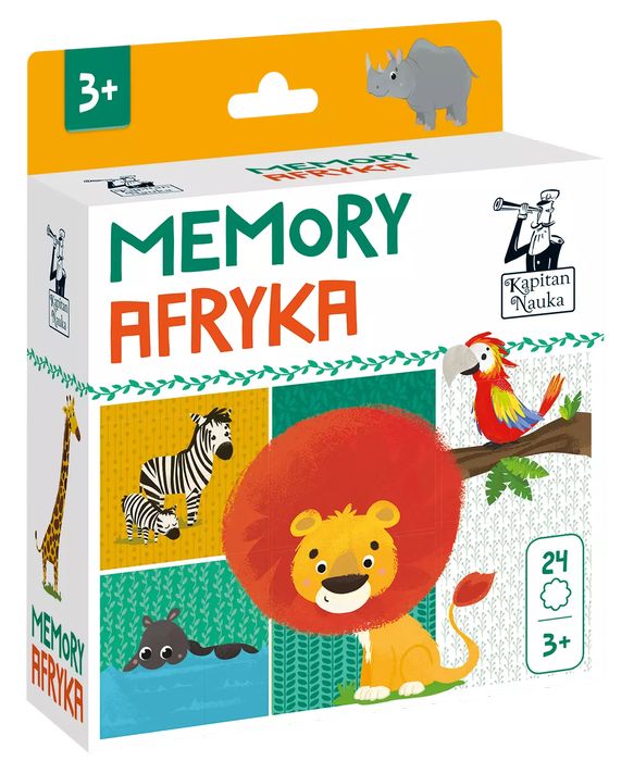 Memory. Afryka. Kapitan Nauka - gry