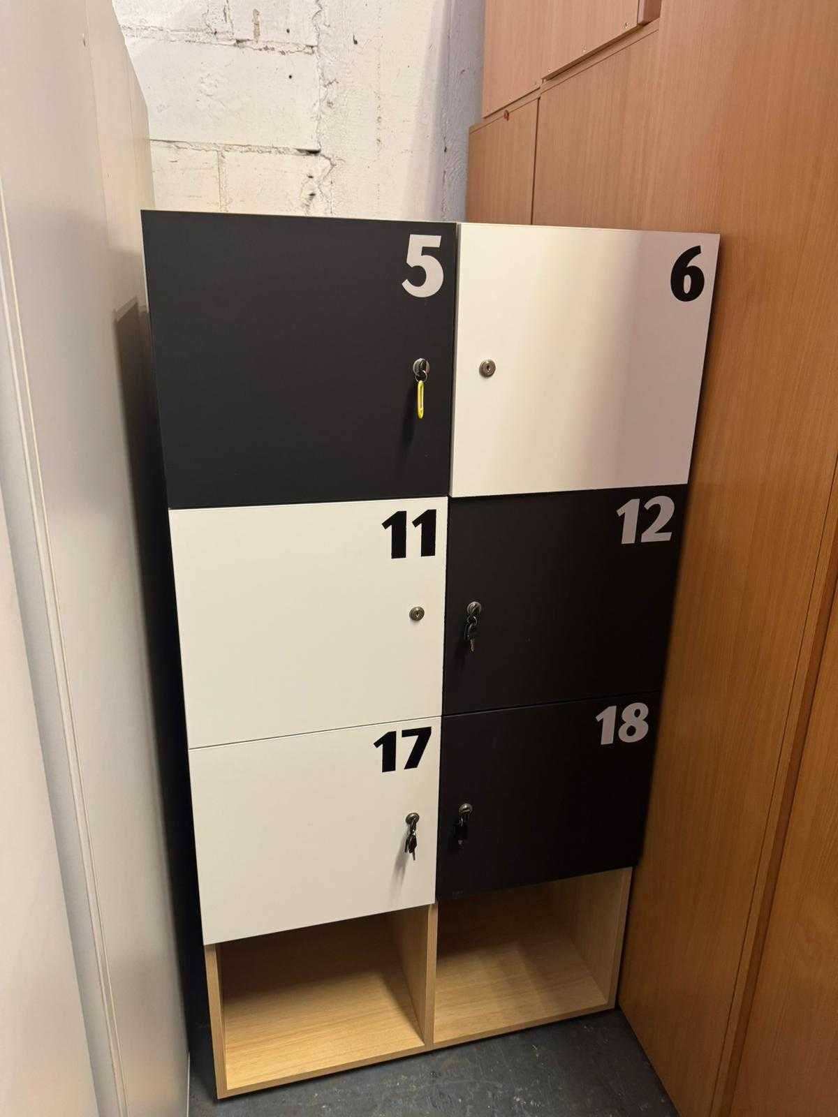 Locker 8 skrytek szafka na dokumenty lockery do biur domu szkoły