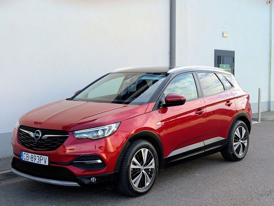 Opel Grandland X Hybryda PlugIn 300KM 4x4 Automat Skóry Wentyle Radar Kamery360 ZAMIANA