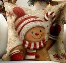 Capas  de almofada de natal