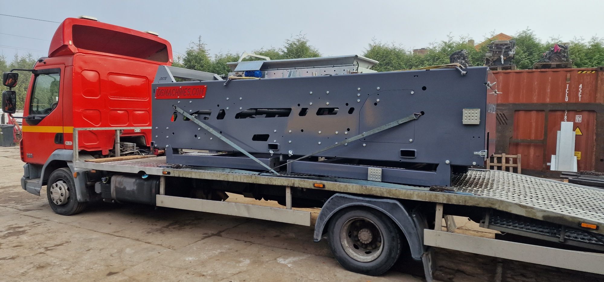 Producent przesiewaczy DG MACHINES. Przesiewacz DG7E, sita 4mb FILMY