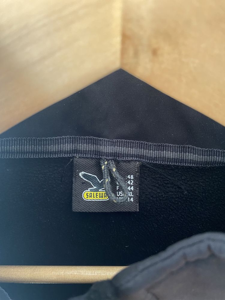 Softshell polar damski Salewa r. XL / UK14 czarny kurtka bluza Y2k