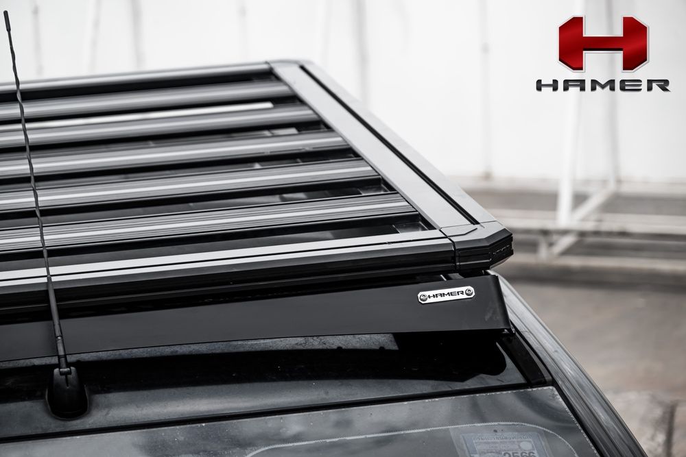 Bagażnik dachowy aluminiowy HAMER poprzeczki Ford Ranger 2012 do 2022