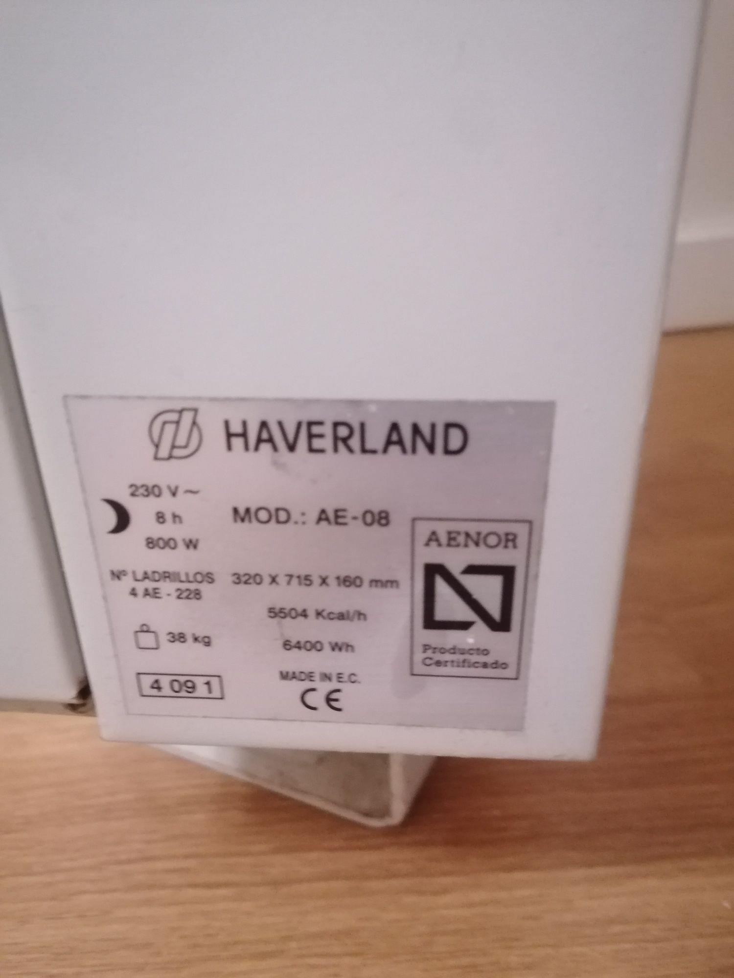 Vendo radiadores Haverland