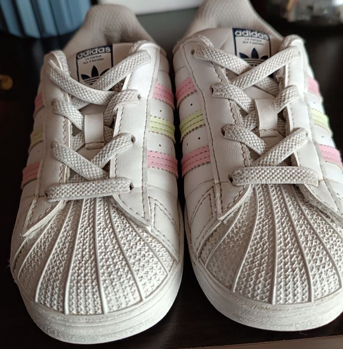 Półbuty adidasy dla dziewczynki Adidas superstar 26