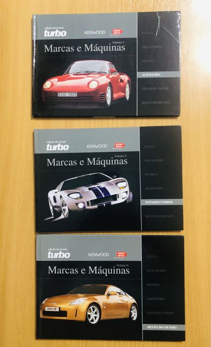 Coleção Revista Turbo - Marcas e Máquinas