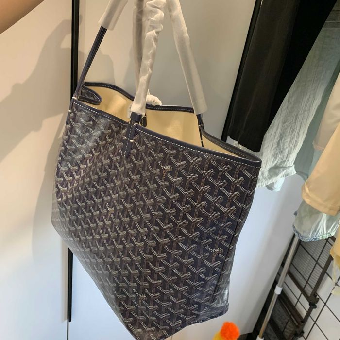 Torba w kolorze niebieskim-Goyard