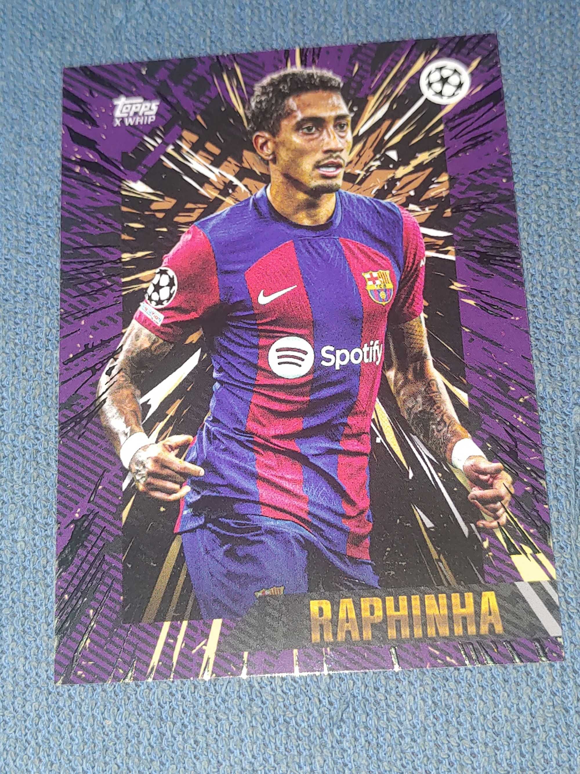 Karty FC Barcelona z 2023-24 Topps Gold UEFA Club Competitions