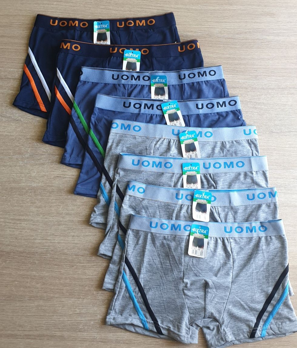 8×męskie bokserki L /XL, bawełna