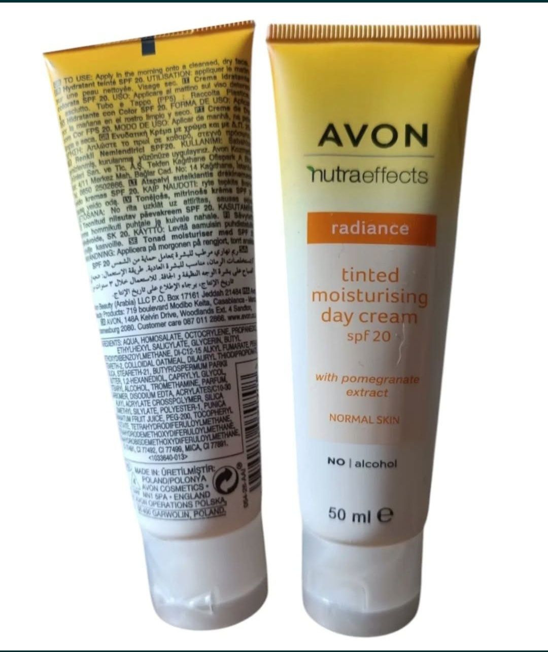 Avon nutraefects Radiance Creme de dia
