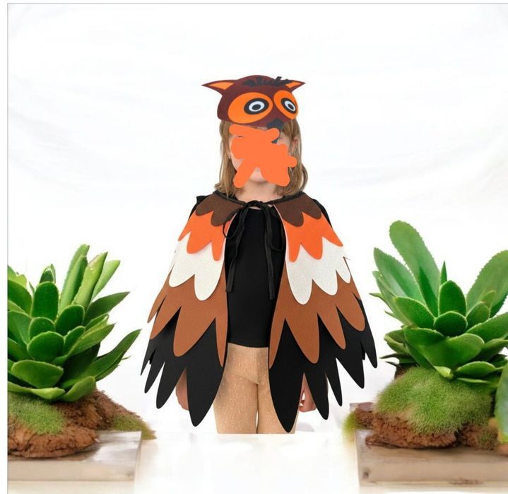 Nowy strój przebranie dla dziecka Sowa Ptak
