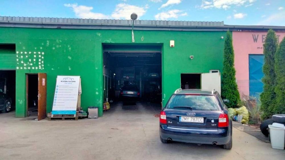 Hala , warsztat , garaz