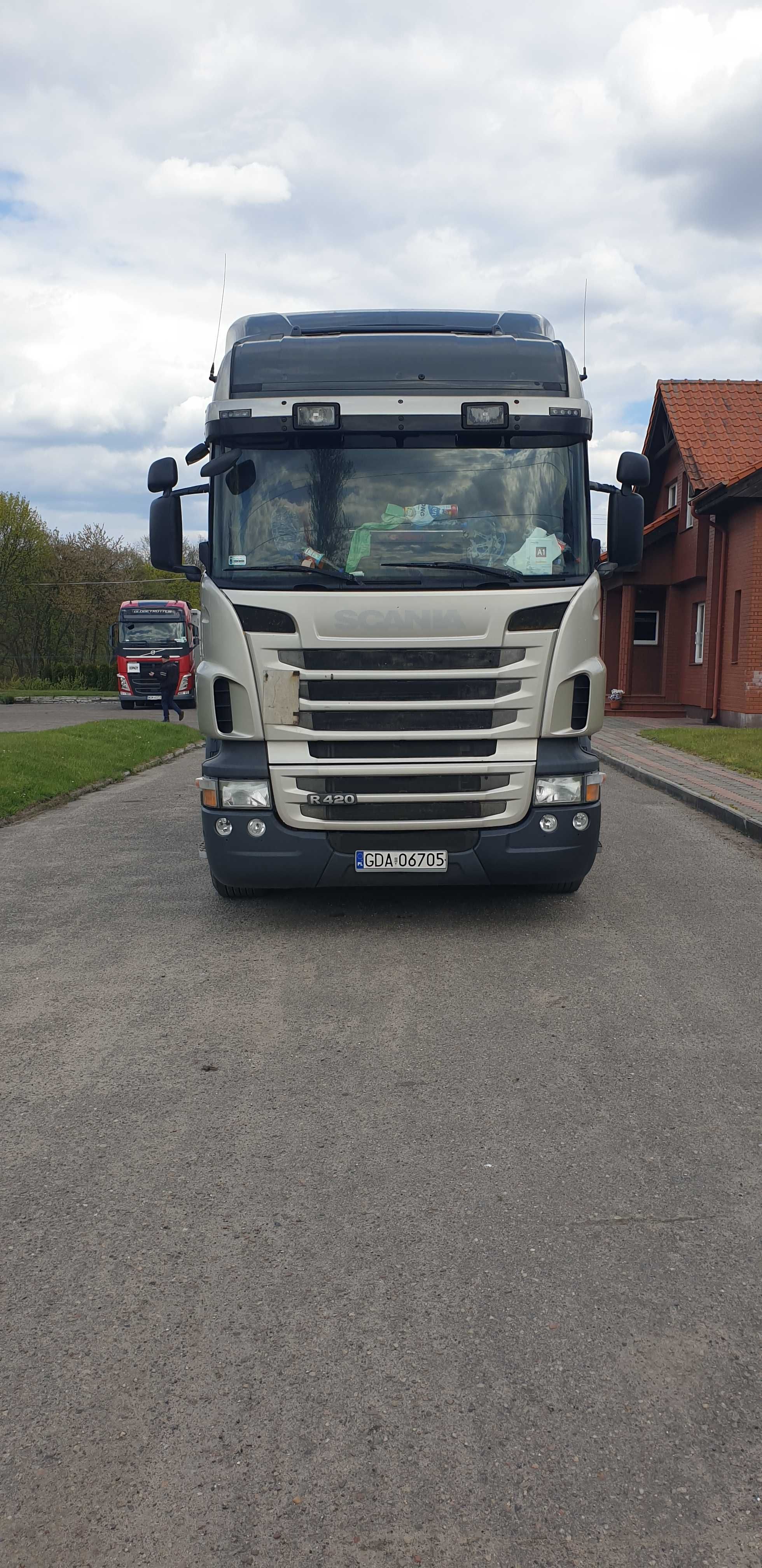 Scania R420 hydraulika