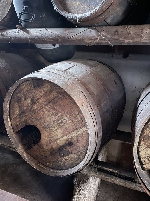 Barril de madeira