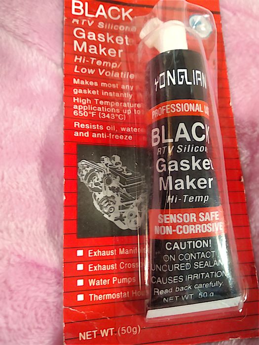Герметик-прокладка Yonglian Black RTV Silicone Gasket Maker 50g