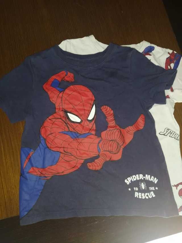 T-shirts Homem Aranha - Tamanho 3-4 Anos