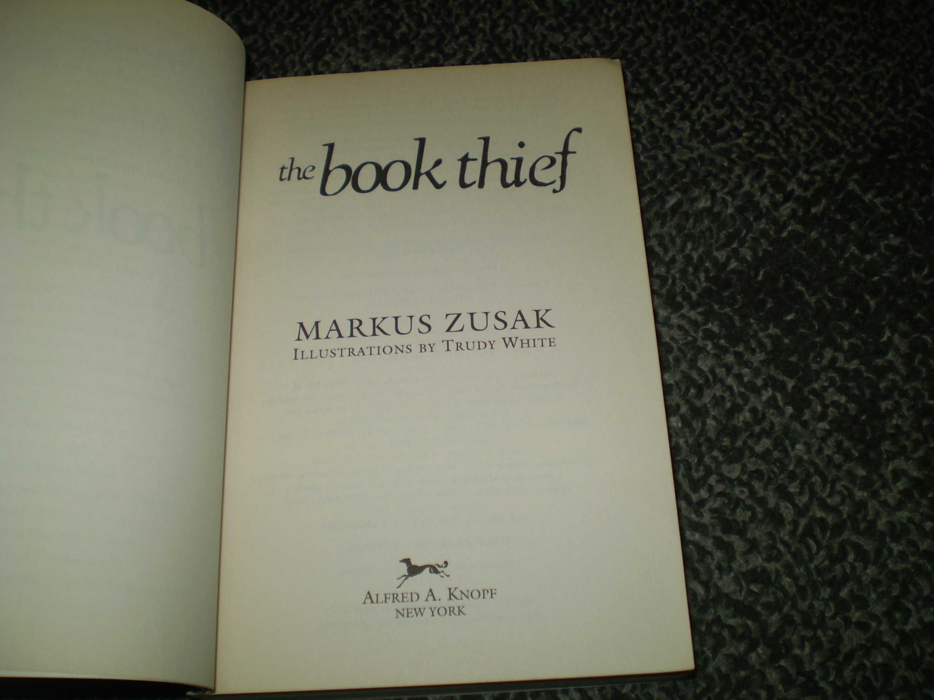 Маркус Зусак Книжный вор. На англ. языке Zusak Markus. The Book Thief.
