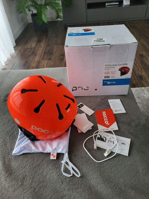 Kask dziecięcy na narty, snowboard POCito Auric Cut SPIN