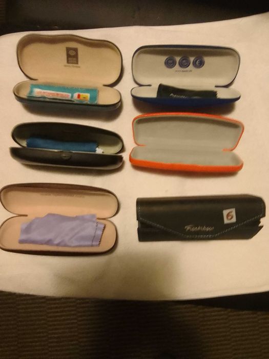 Футляры для очков. Очки антикварные.