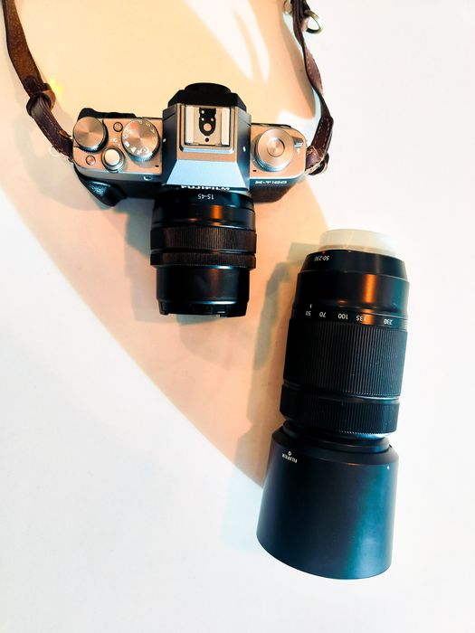 Fujifilm X-T100 Dark Silver+ 2 Lentes (15-45mm & 50-230mm)