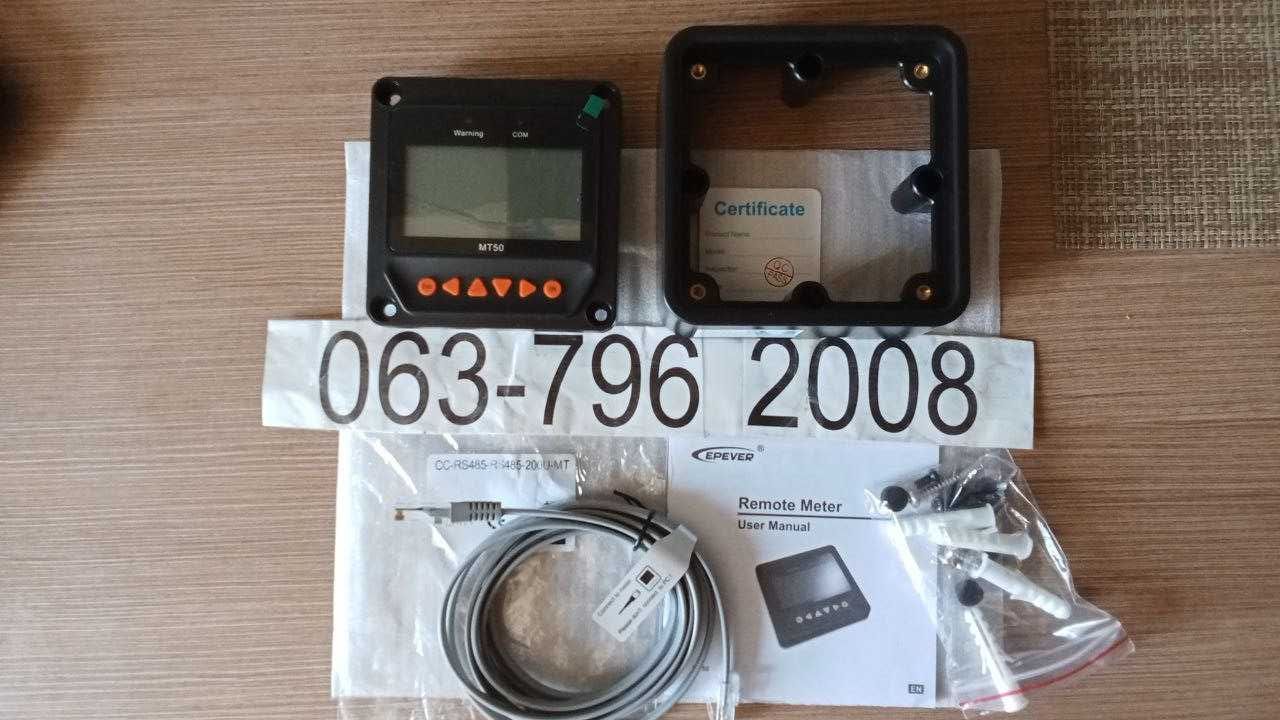 пульт MT-50 для EPEVER MPPT 12v 24V Solar Charger Tracer