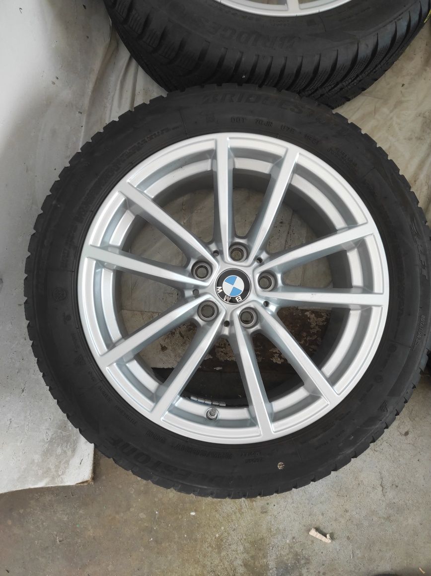 38 Koła Felgi aluminiowe ORYGINAŁ BMW R 17 225/50/17 Bridgestone