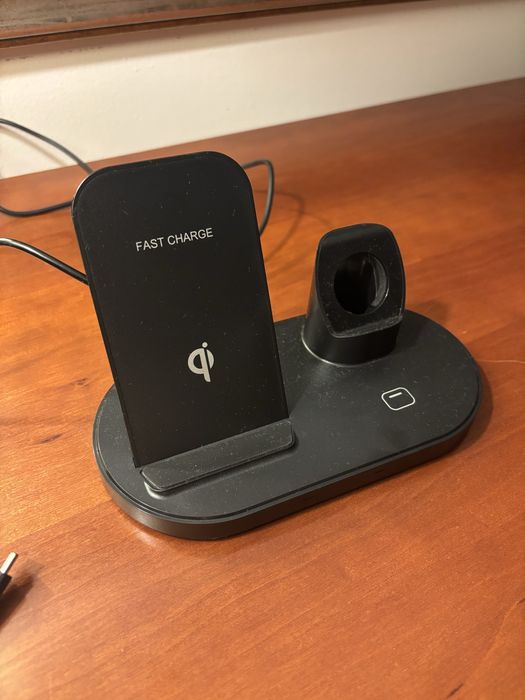 Carregador Wireless 2 em 1