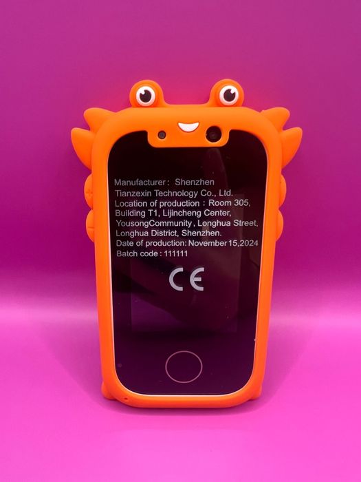 Telefon zabawka dla dzieci zabawkowy jak prawdziwy smartfon