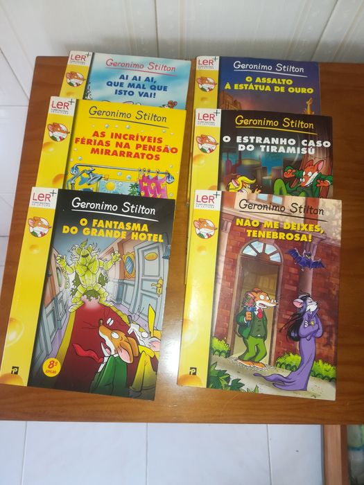 Livros Gerônimo stilton
