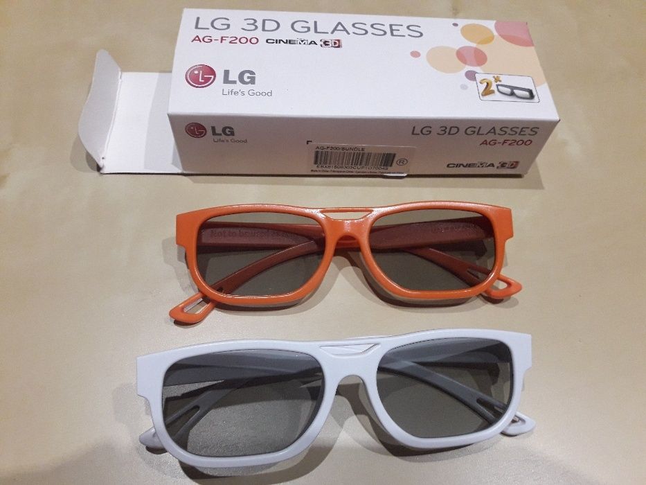 Nowe okulary 3d LG