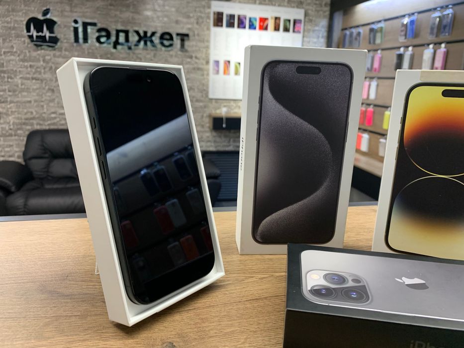 iPhone 16 Pro 256GB (Black Titanium) Neverlock. Кредит. Гарантія.