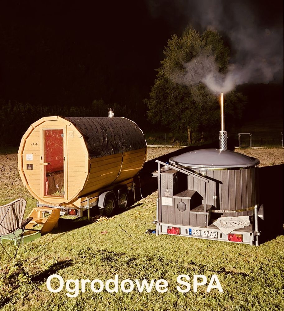 Mobilna BALIA/jacuzzi i SAUNA- wynajem
