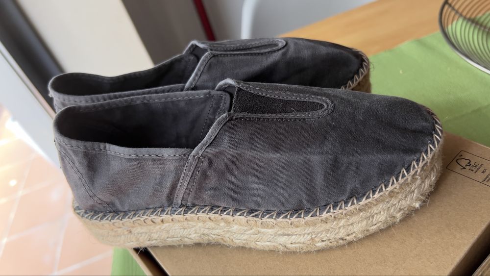 Alpercatas natural world 100% organic cotton